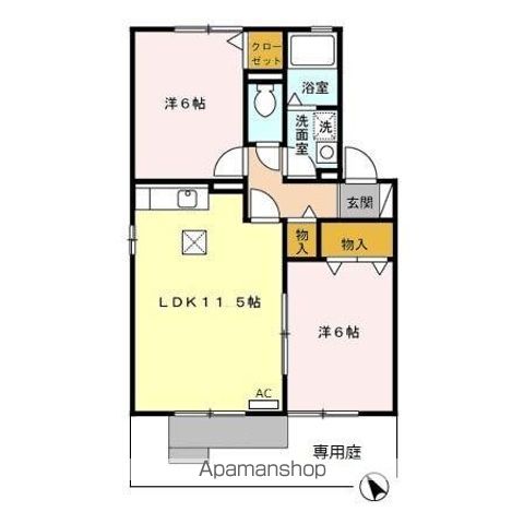 静岡市葵区 2階建 築25年の間取り写真