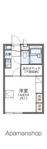 レオパレスＵＮＩの間取り