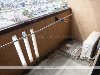 滋賀県東近江市八日市浜野町[1K/31.4m2]のバルコニー