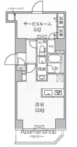 SーRESIDENCE入谷ALESIAの間取り写真