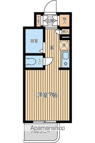 スカイヒルズ羽田の間取り写真