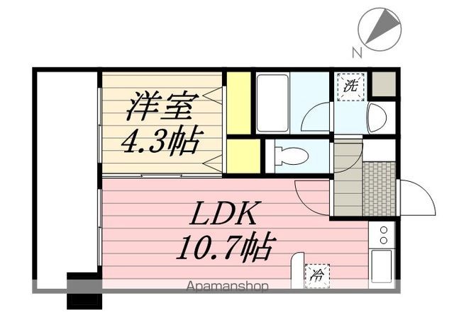 コンダクト福岡東の間取り写真
