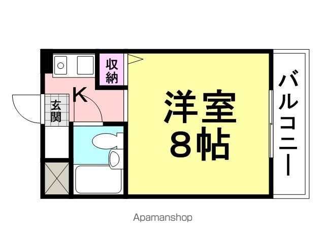 猪名寺パークマンション1の間取り写真