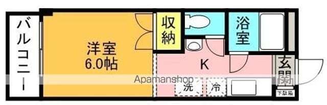 グリーンヒルズの間取り写真