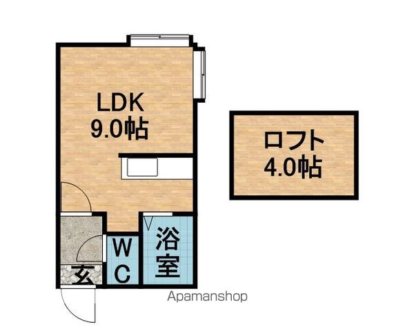 フレスノパーク月寒の間取り写真