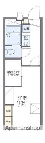 レオパレスシャルマン 藤の間取り写真