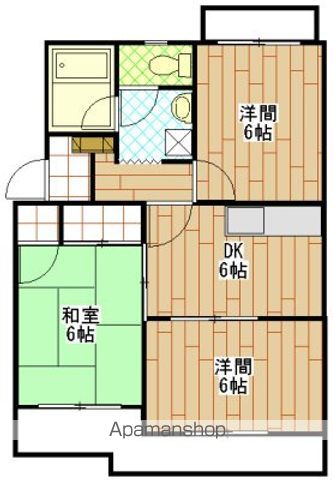 サリーナ浜北の間取り