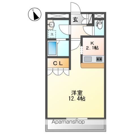 ヴィーナスコート天神の間取り