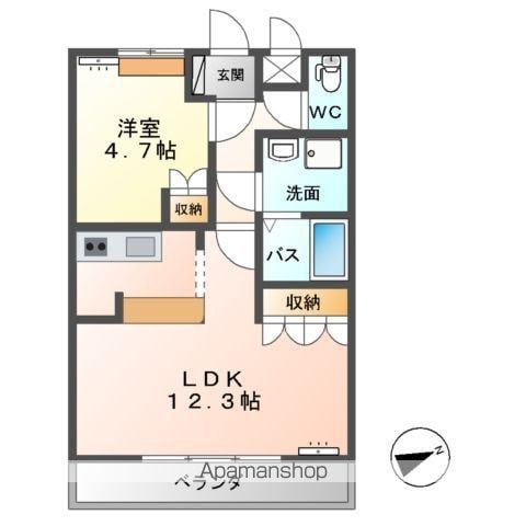 ＬＡ・ＭＥＲ（ラ・メール） 106 ｜ 茨城県鹿嶋市大字下津278-16（賃貸アパート1LDK・1階・40.99㎡） その2