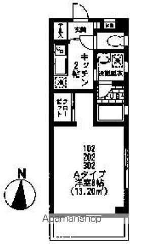 【世田谷区松原のマンションの間取り】