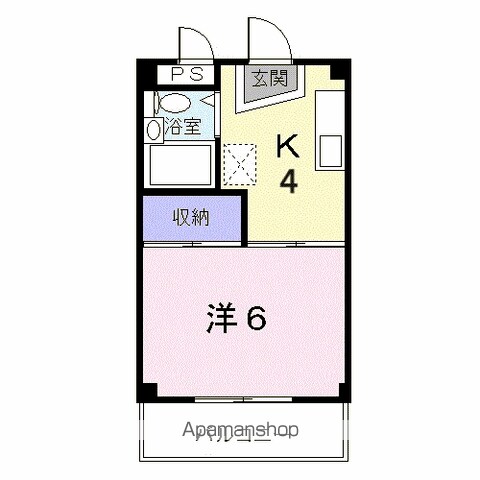 シティハイツ西本YSの間取り写真
