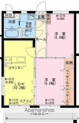 フィオーレIIの間取り写真