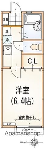 【ミル・ソレイユの間取り】