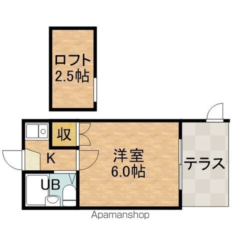 エイブル富田の間取り写真