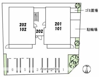 セナール　ド　ソル[1LDK/47.22m2]の配置図