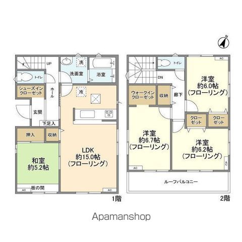 ＫＯＬＥＴ千葉小倉台０７の間取り