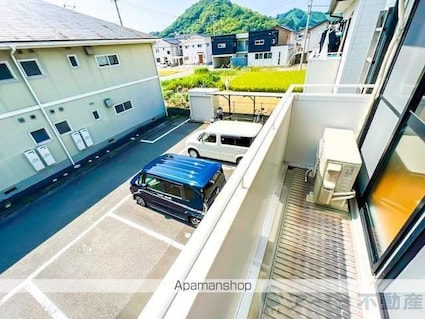 フレグランスみぶ　Ｂ棟[2LDK/59.55m2]のバルコニー