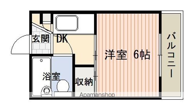 田上中央ビルの間取り写真