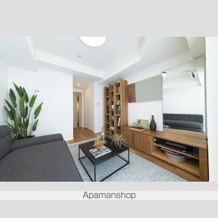 プラウドフラット根津谷中[1K/25.21m2]のリビング・居間1