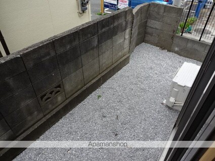 セジュール[1K/24.17m2]のバルコニー