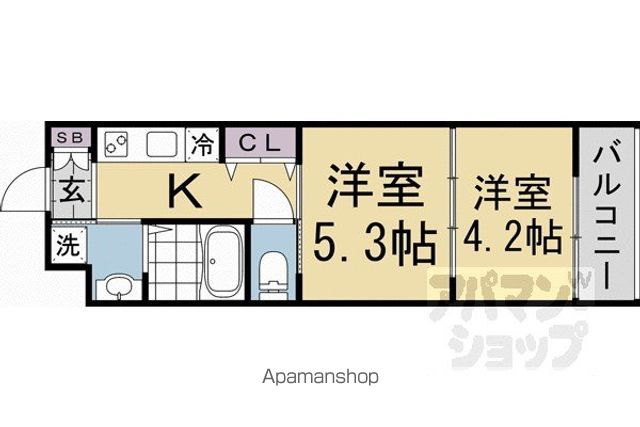 MJC京都丹波口の間取り写真