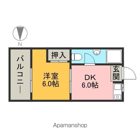 【えがしらマンションの間取り】