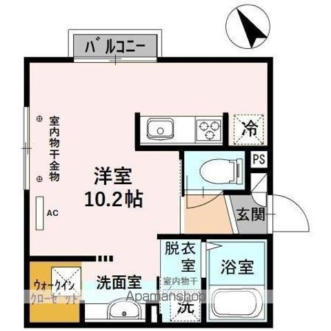 カルミヤ駅西の間取り写真