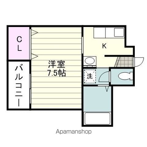 シャトレー21の間取り写真