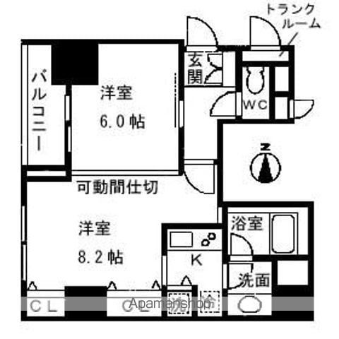 HF日本橋レジデンスの間取り写真