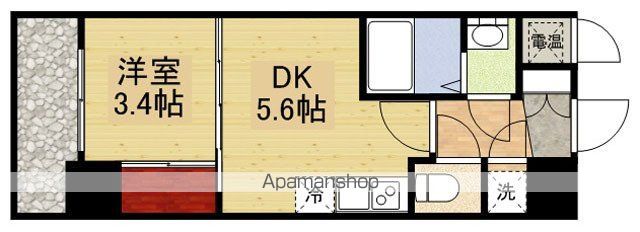 セレニテ新大阪カルムの間取り写真