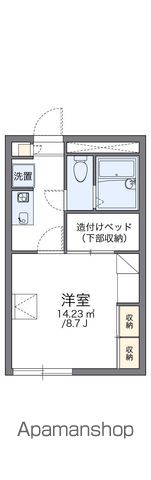 レオパレスソトエールKの間取り写真
