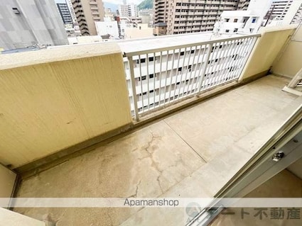 松山西ハイツ[3DK/56.7m2]のバルコニー