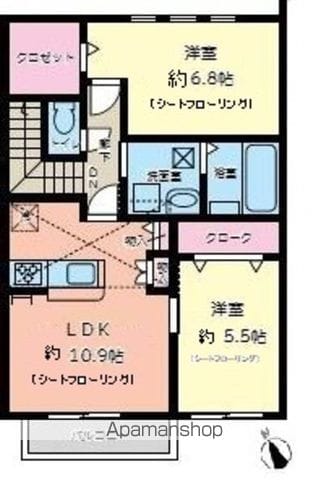 エターナル レーヴの間取り写真