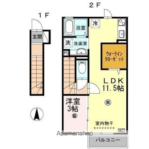 プレミアHの間取り写真