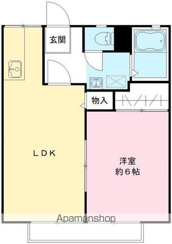 旭台アーバンハイツ D棟の間取り写真