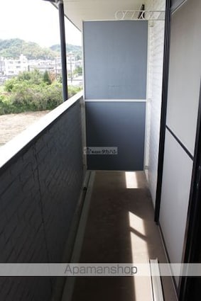 サンフラワー山波[1K/23.18m2]のバルコニー