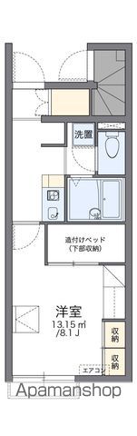 【レオパレスリッチＭの間取り】