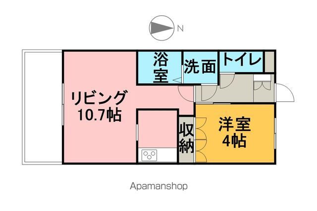 シャルムコートIIの間取り写真