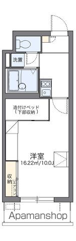 レオパレスパルコートDの間取り写真