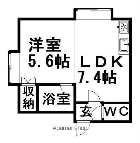 第30森宅建マンションの間取り写真