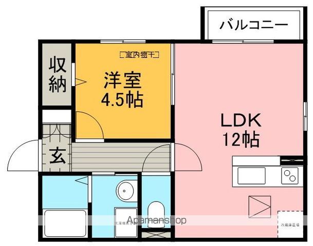 シャルマンコート豊中の間取り写真