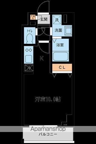 プライムアーバン住吉Ⅱの間取り