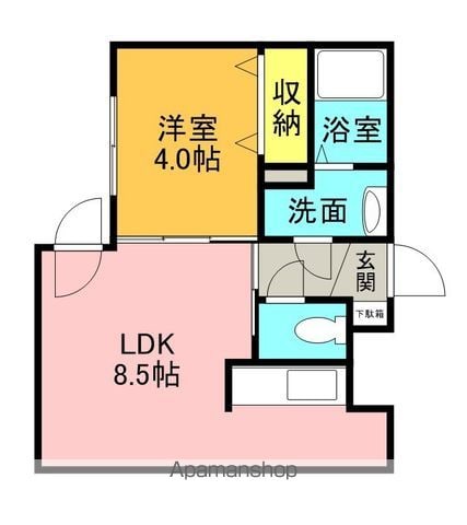 MARRIOTT共栄町の間取り写真