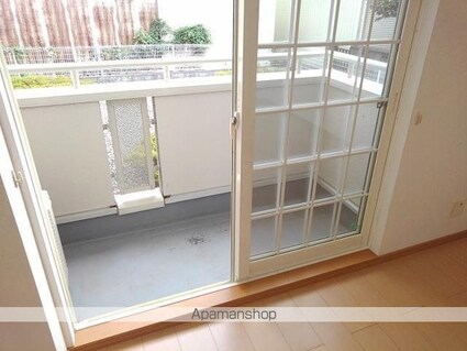 山梨県甲斐市竜王[1R/32.9m2]のバルコニー