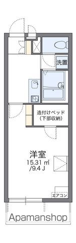 レオパレスサンロードの間取り写真
