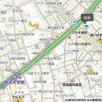 アーデン駒沢大学[1K/23.33m2]の配置図