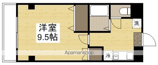 アクティハイム矢吹の間取り写真