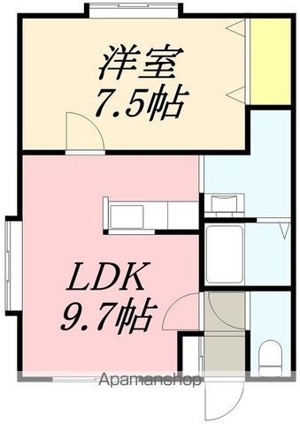 ツインかたばみの間取り写真