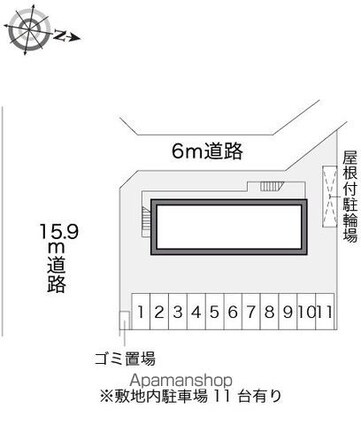レオパレスＮＯＧＡＭＩ[1K/19.87m2]の外観2