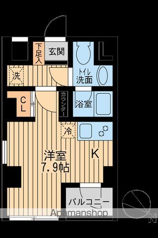ユニフォート目黒中町の間取り写真